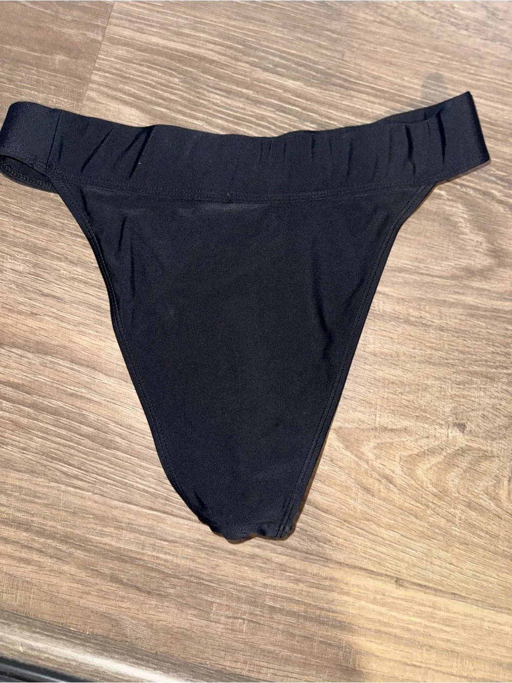 Forever 21 Black High-Cut Bikini Bottom